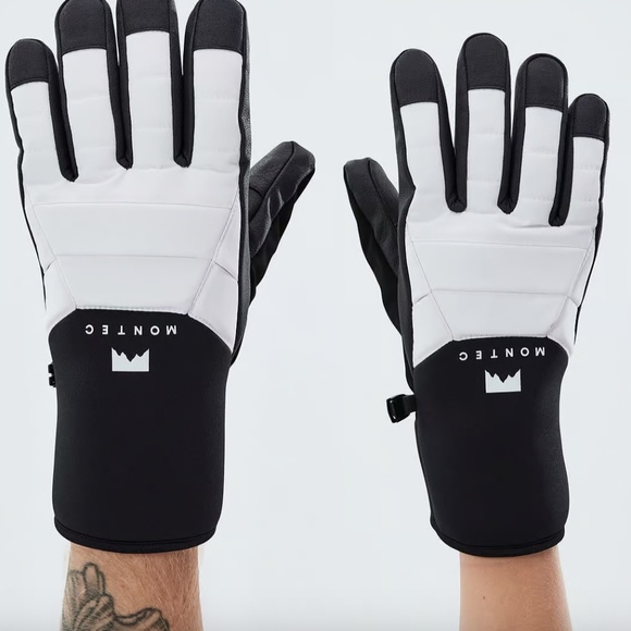 🖤❄️MONTEC Small Unisex Black White Snow gloves BRAND NEW❄️🖤 - Picture 12 of 13